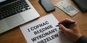 Jak cofnąć błędnie wykonany przelew?