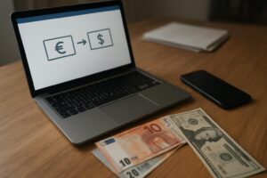 Przelewy bankowe między różnymi walutami