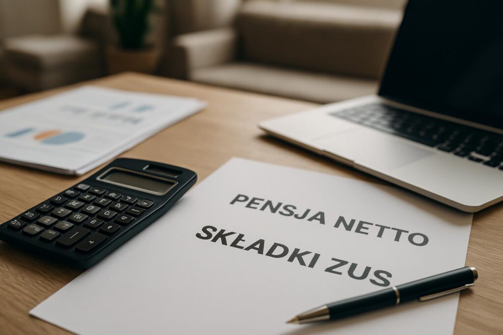 Pensja netto a składki ZUS — co wpływa na wypłatę?