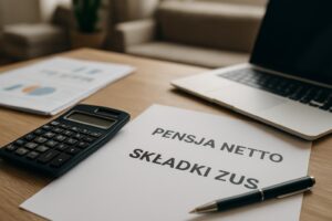 Pensja netto a składki ZUS — co wpływa na wypłatę?